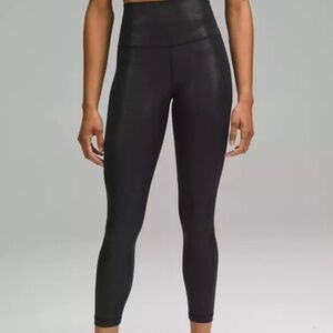 LIKE NEW Lululemon Align High-Rise Pant 25" *Shine Size 4